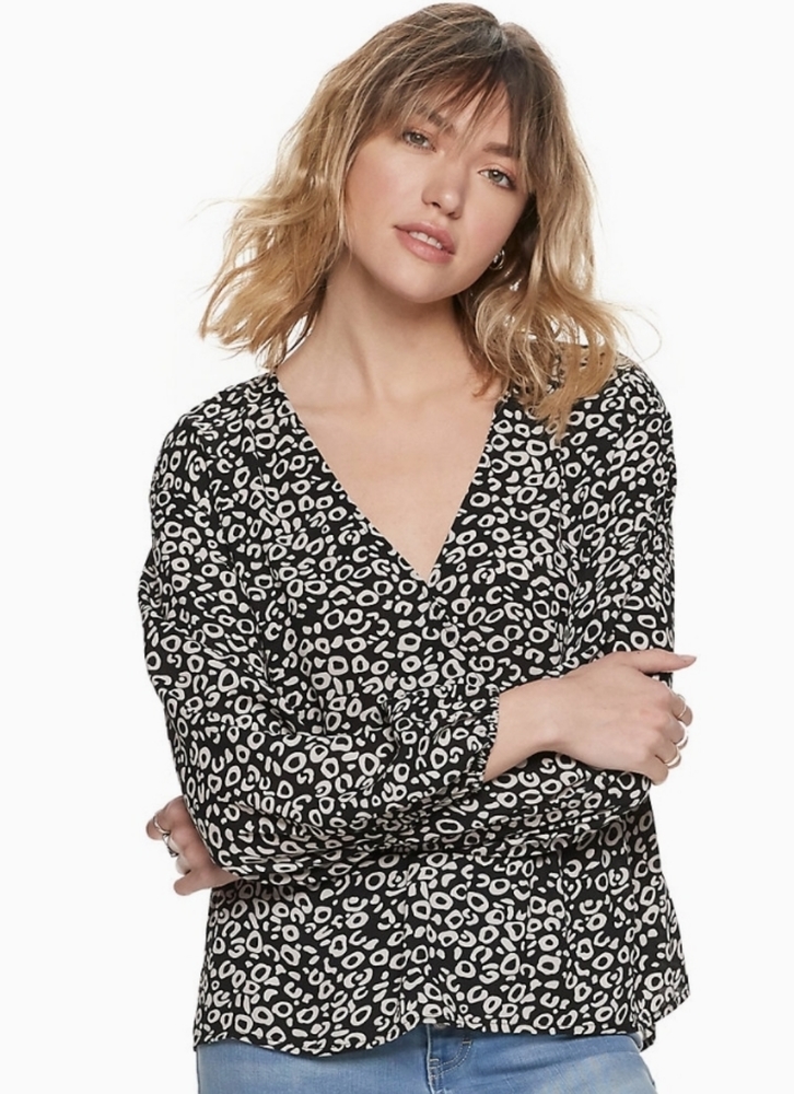 POPSUGAR Crossover Babydoll Top